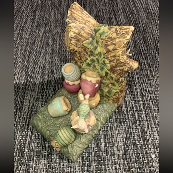 Other - Disney Classic Piglet Heavy Resin Bookend By Charpente Rare vintage